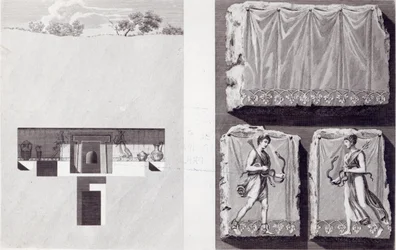 Etruskische Gräber, ca. 1780